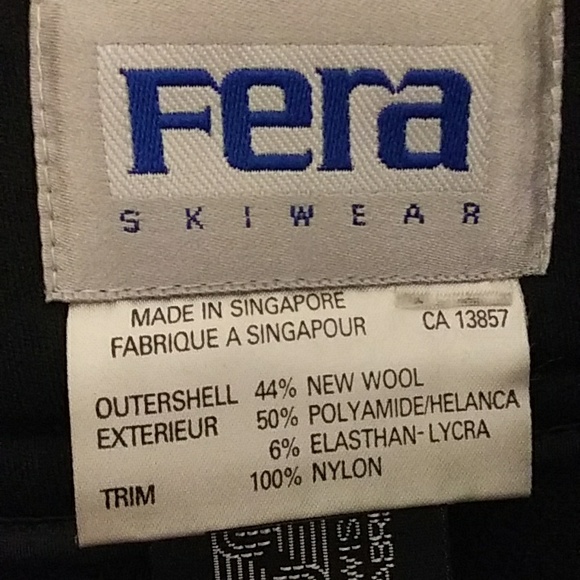 Vintage Feta wool blend ski pants, VGUC - Picture 3 of 7